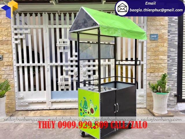 tủ bán kem bơ di động