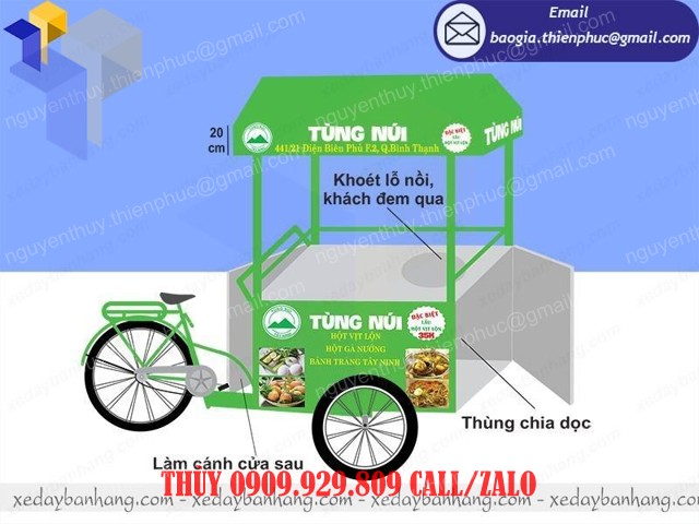 hình ảnh xe đạp bán hàng