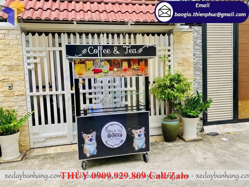 cung cấp xe bán cà phê pha máy
