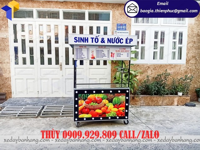 xe bán nước ép