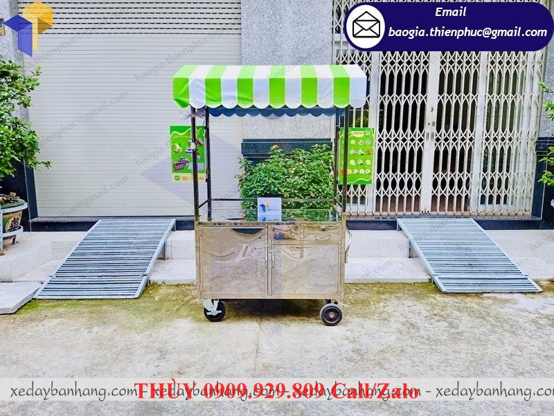 thiết kế xe bán kem kẹp tại tphcm