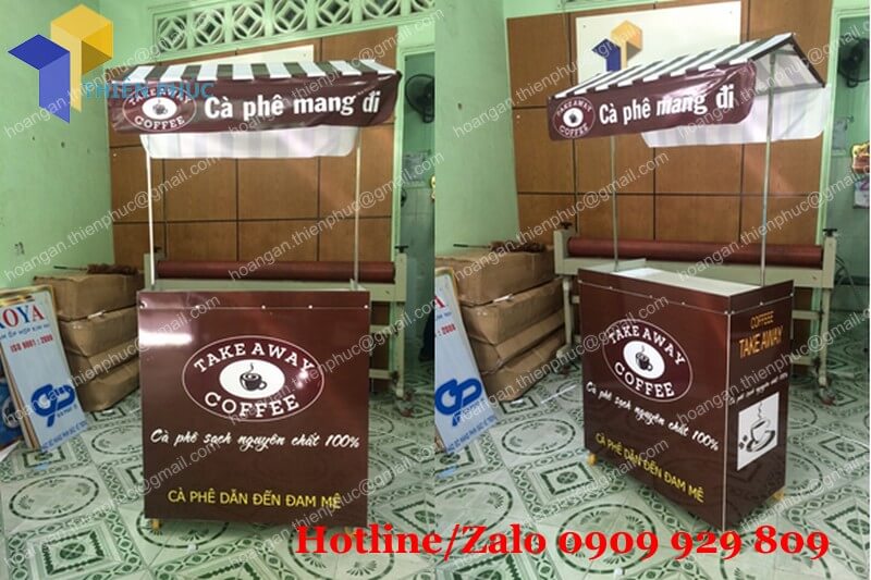 quầy bán cà phê mang đi