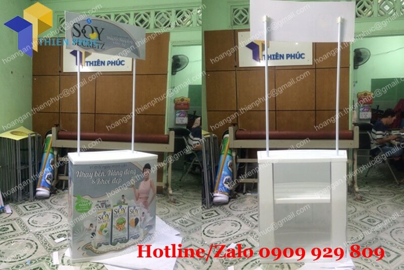 booth nhựa lắp ráp di động