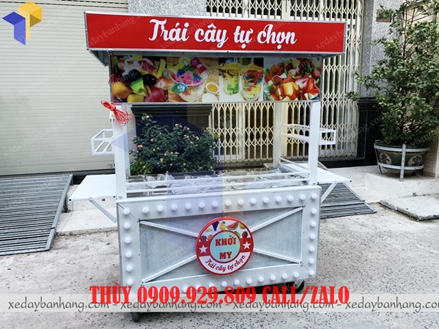 thiet ke xe ban trai cay tu chon via he