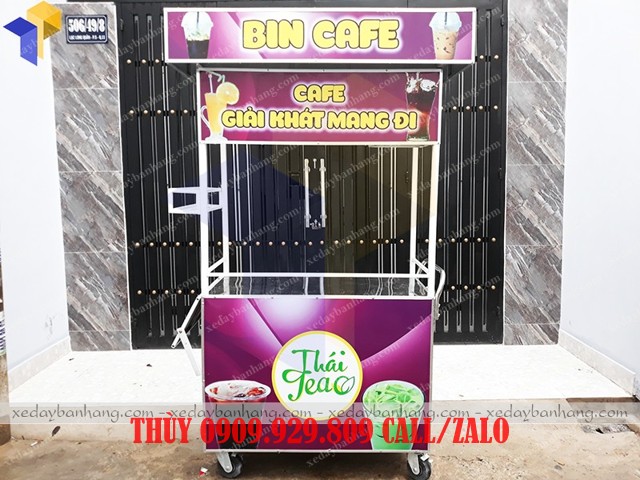 tủ bán cà phê đẹp