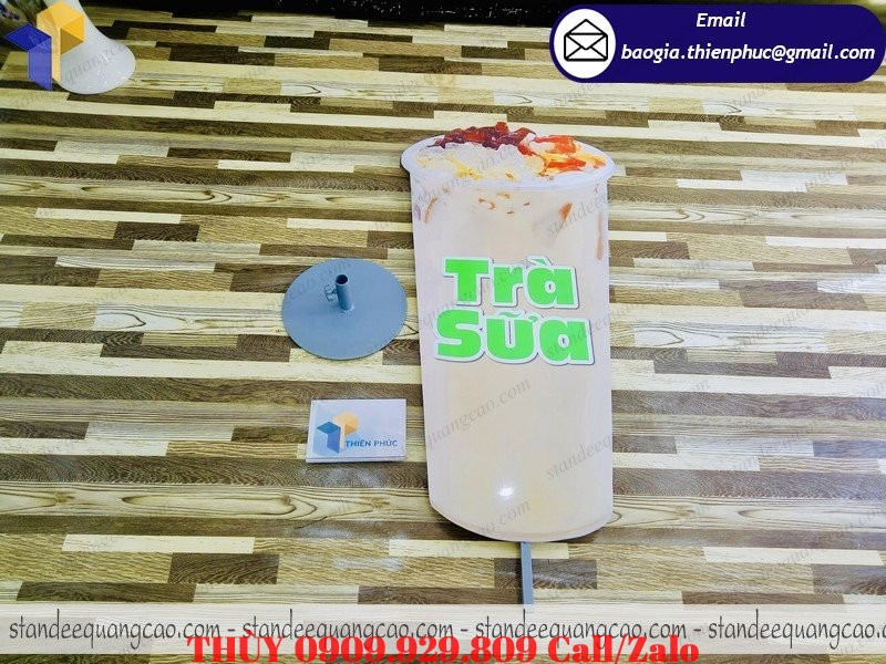 giá mô hình ly trà sữa