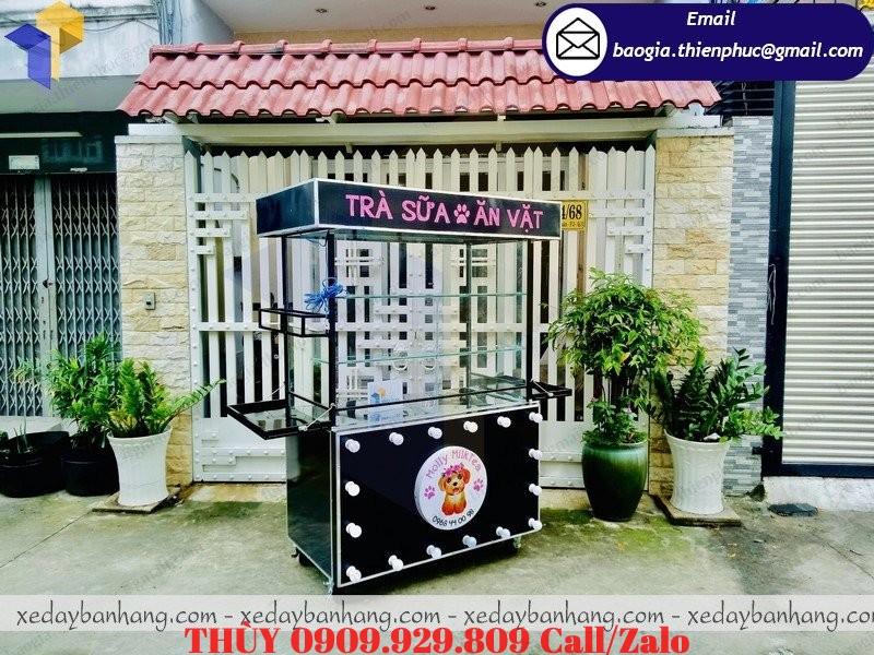 giá tủ bán trà sữa