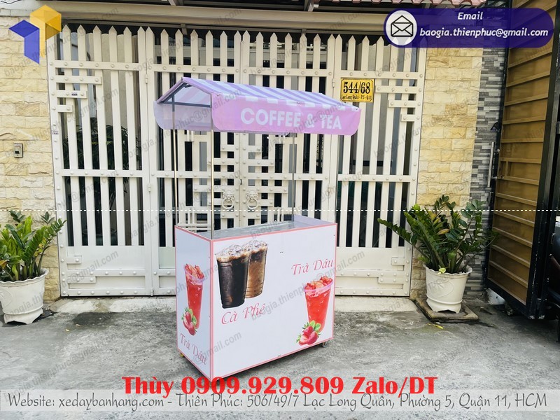 mua xe bán cafe lưu động