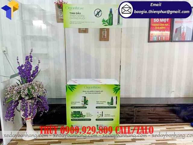 quầy booth sampling