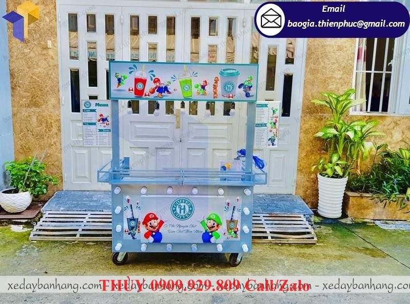 tủ bán cà phê lưu động