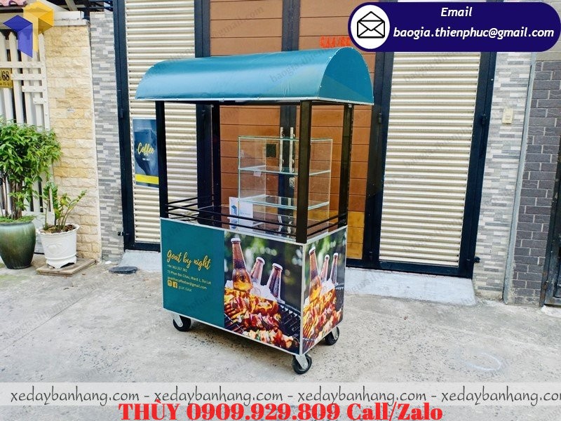 xe bán cafe ăn vặt giá rẻ