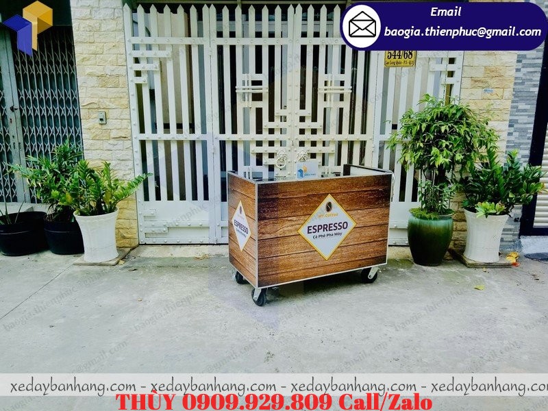 xe bán cafe đẹp