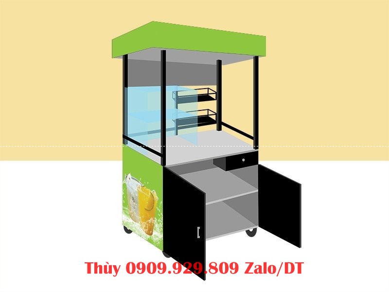 xe bán nước giải khát cà phê