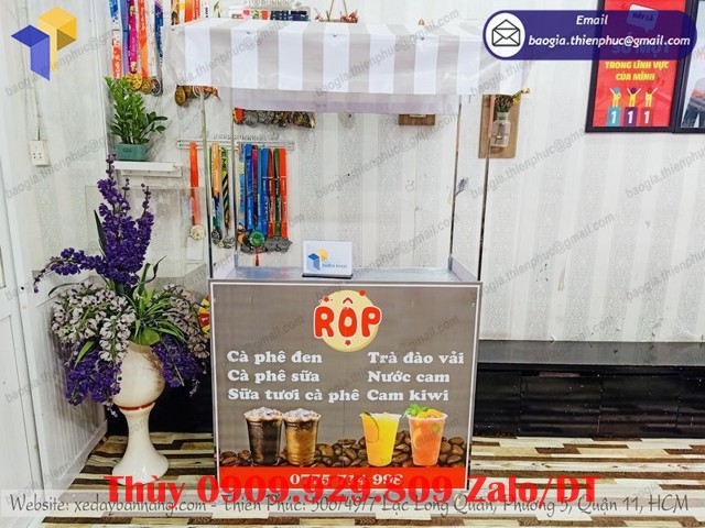 xe lắp ráp 1m bán sinh tố nước ép